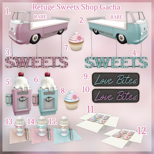 11. Refuge - Sweets Shop Cupcake Box Blue