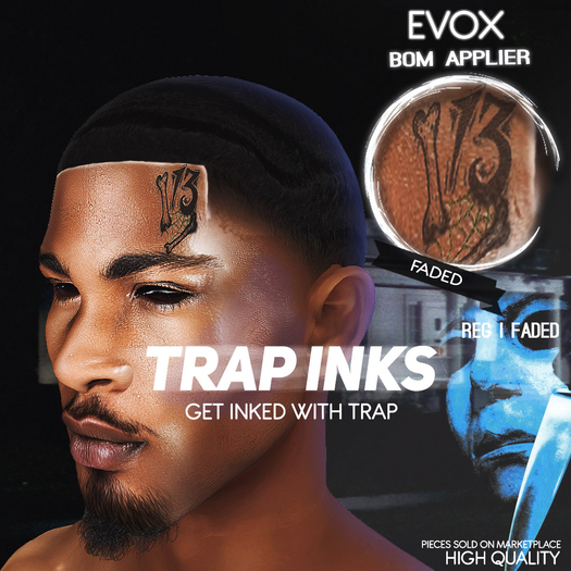 Trap Ink's - 13 Face Tat
