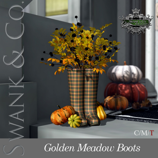 Swank & Co. Golden Meadow Boots 