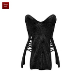 Halloween Cobwebs Dress Reborn