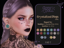 !GD Crystalized Plugs - Swallow S & XL (ADD ME)