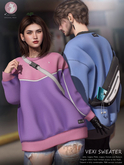 Cattoza - Vexi Sweater / Red