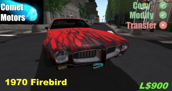 1970 Firebird Tribute