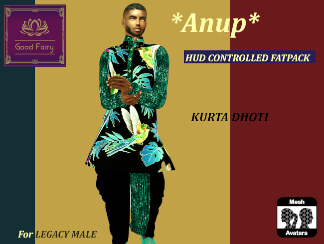[Good Fairy] - Anup {Kurta Dhoti} *FATPACK*