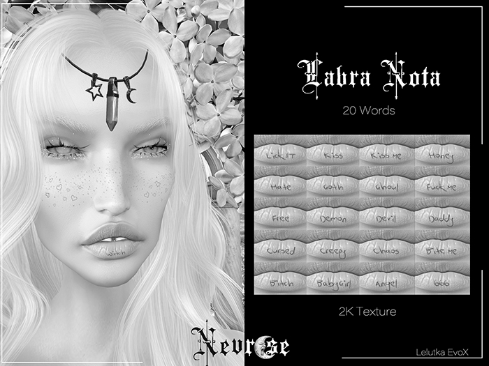 Nevrose - DEMO Labra Nota scar   "wear"