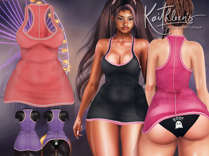 Kaithleen's Boo Dress - Sunset