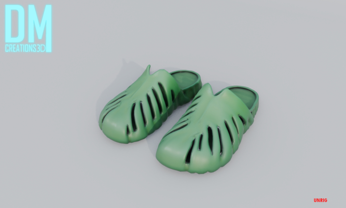 Leaf Slippers Full Perm Mesh