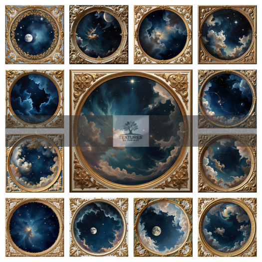 TB - ROCOCO PAINTED CEILING NIGHT