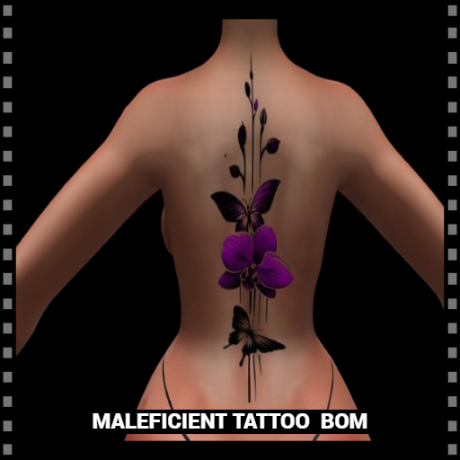 MALEFICIENT TATTO BOM VIOLETTA