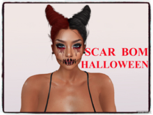 HALLOWEEN  SCAR  BOM ( 2)