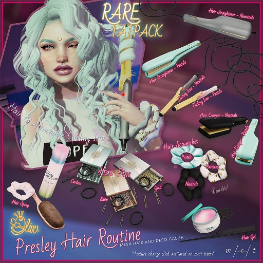.Olive. the Presely Hair FATPACK [Rez] RARE