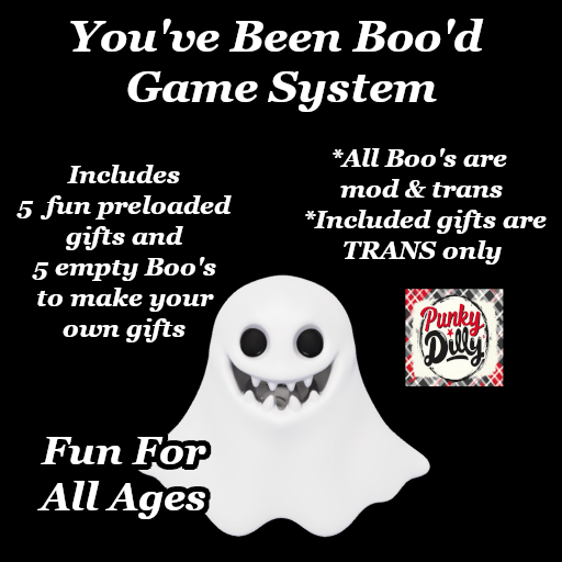 (PD) You've Been Boo'd Game System