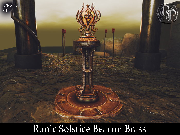 (RP) Runic Solstice Beacon Brass 