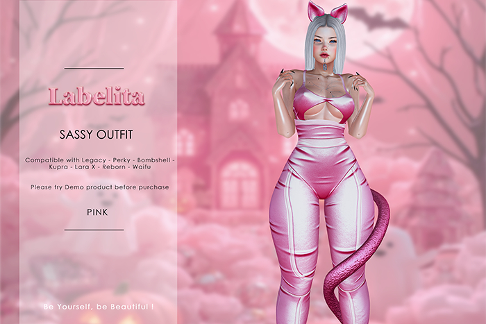 [LABELITA] Sassy Outfit Pink