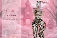[LABELITA] Sassy Outfit Brown