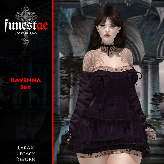 Funestae Set Ravenna Dark Purple