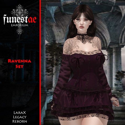 Funestae Set Ravenna Dark Pink