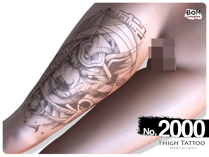 (Thigh Tattoo) No.2000