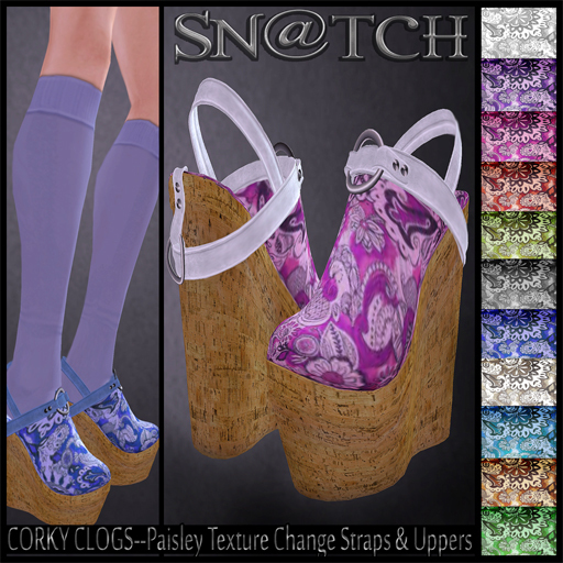:::Sn@tch Corky Clogs:::
