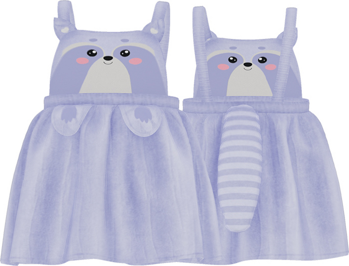 Goosie - Raccoon Dress - Purple - Unpack