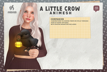 MishMish - A Little Crow Companion w/Lantern [Boxed]