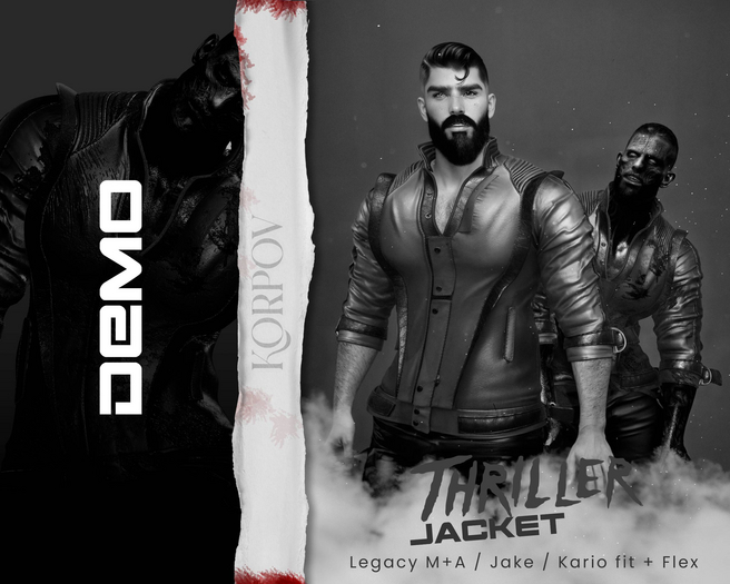 KORPOV:. Thriller  Jacket - DEMO