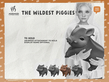 MishMish - The Wildest Piggie to hold - LBrown [Boxed]