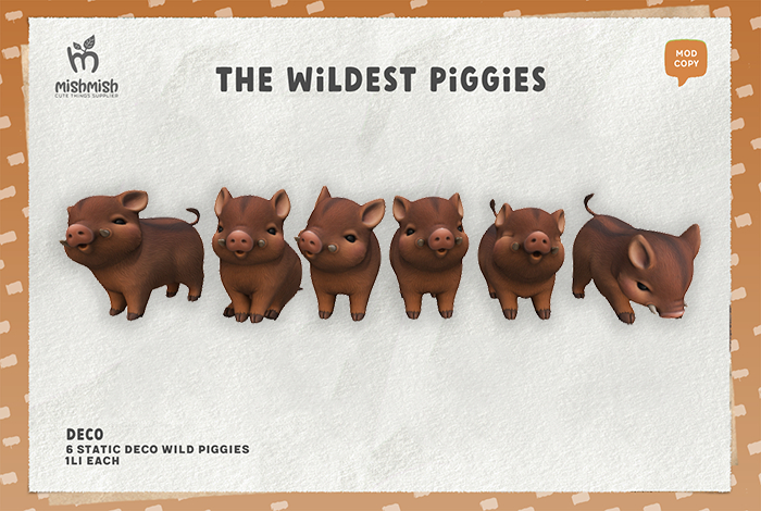 MishMish - The Wildest Piggie - Deco - Red [Boxed]