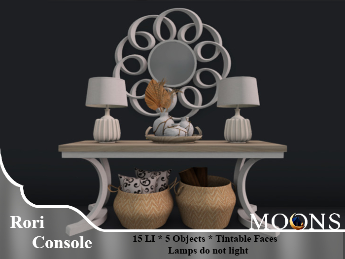 *MOONS* Rori console set