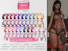 [COSMOS] Kimberly Top & Shorts & Suit Set / 20 Colors Demo