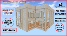 AMPADU HOUSE 35Li 36m X 24m (Boxed) LOW PRIM HOUSE