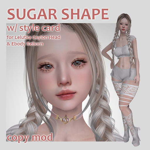 [R.] Sugar Shape + Style Card