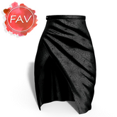 Halloween Black Formal Skirt MAITREYA