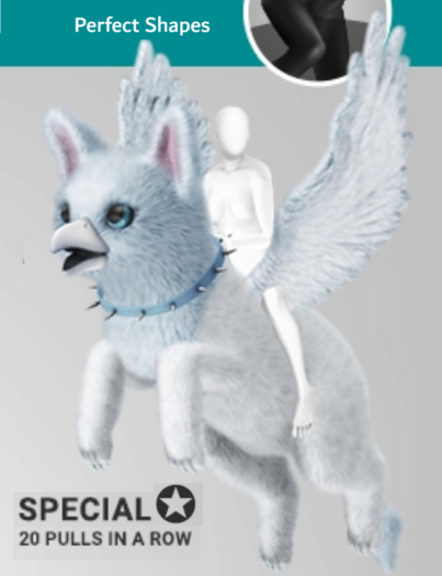 SEmotion Libellune Fluffy Griffin Rideable SPECIAL
