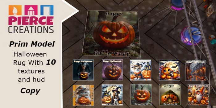 [Pierce Creations] Halloween Rug V2 (boxed)