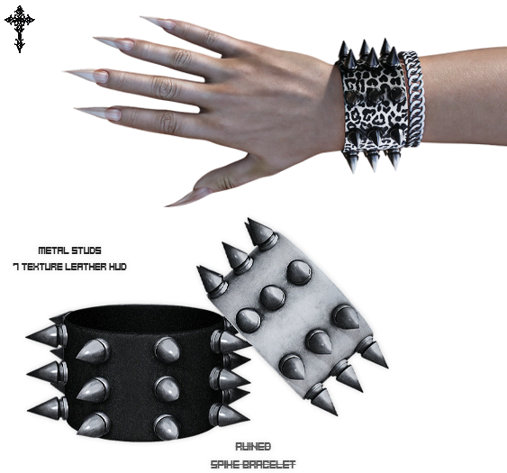 V/ RUINED Spike Bracelet FP