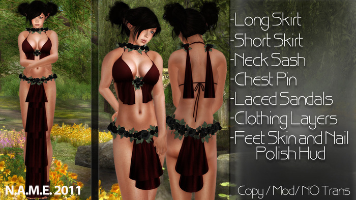 (N.A.M.E.) Black Roses and Red Silks