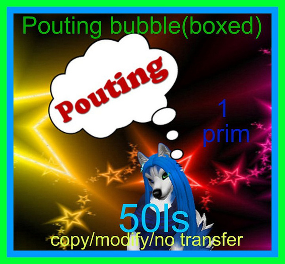 pouting bubble(boxed)