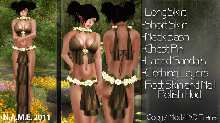 (N.A.M.E.) Ivory Roses and Silks