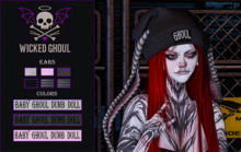 Wicked Ghoul - Bunnie Hat
