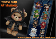 Halloween - Teddy 9  devil black