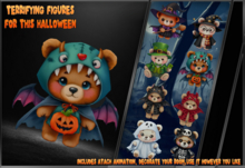 OKshop Halloween - Teddy 10 Dragon