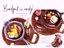 ADD/andika{Breakfast is ready!}Dispenser Set