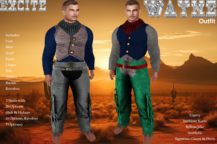 Excite Wayne Outfit