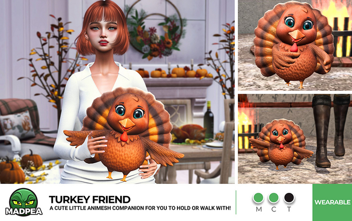 MadPea Turkey Friend