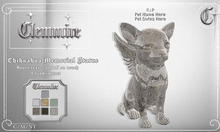 Clemmire - Chihuahua Memorial Statue