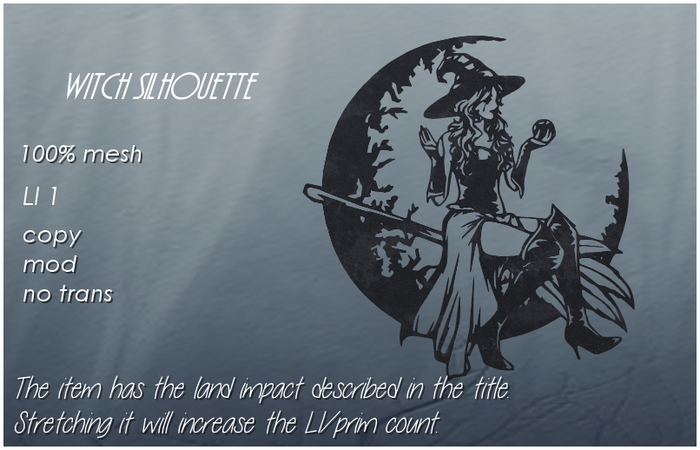 Witch silhouette