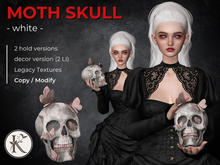 KOPFKINO - Moth Skull White