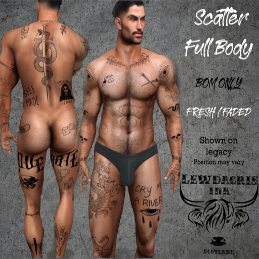 Scatter Full body