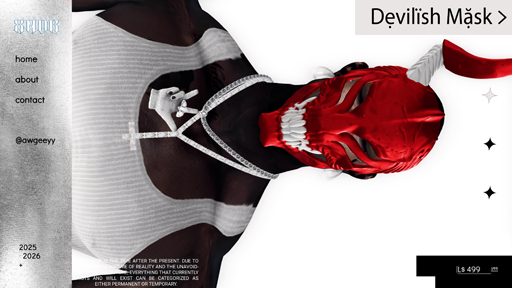 XNDR - "DEVILISH" MASK